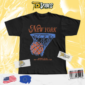 New York Retro Basketball Tshirt