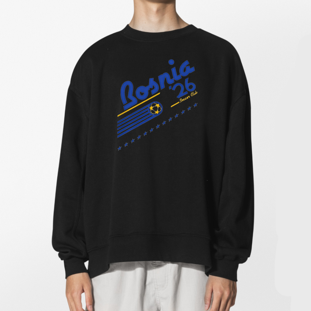 Retro Bosnia And Herzegovina Soccer Cup Tshirt 2