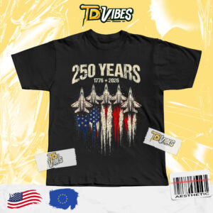 250 Years Americans Independent Day Fourth Of July Shirt