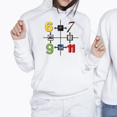 69 67 911 7-11 Meme T-shirt 2