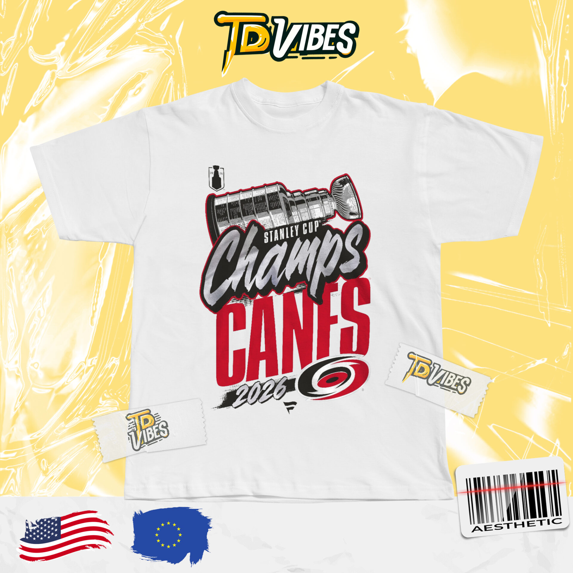 Carolina Hurricanes 2026 Stanley Cup Champions Shirt