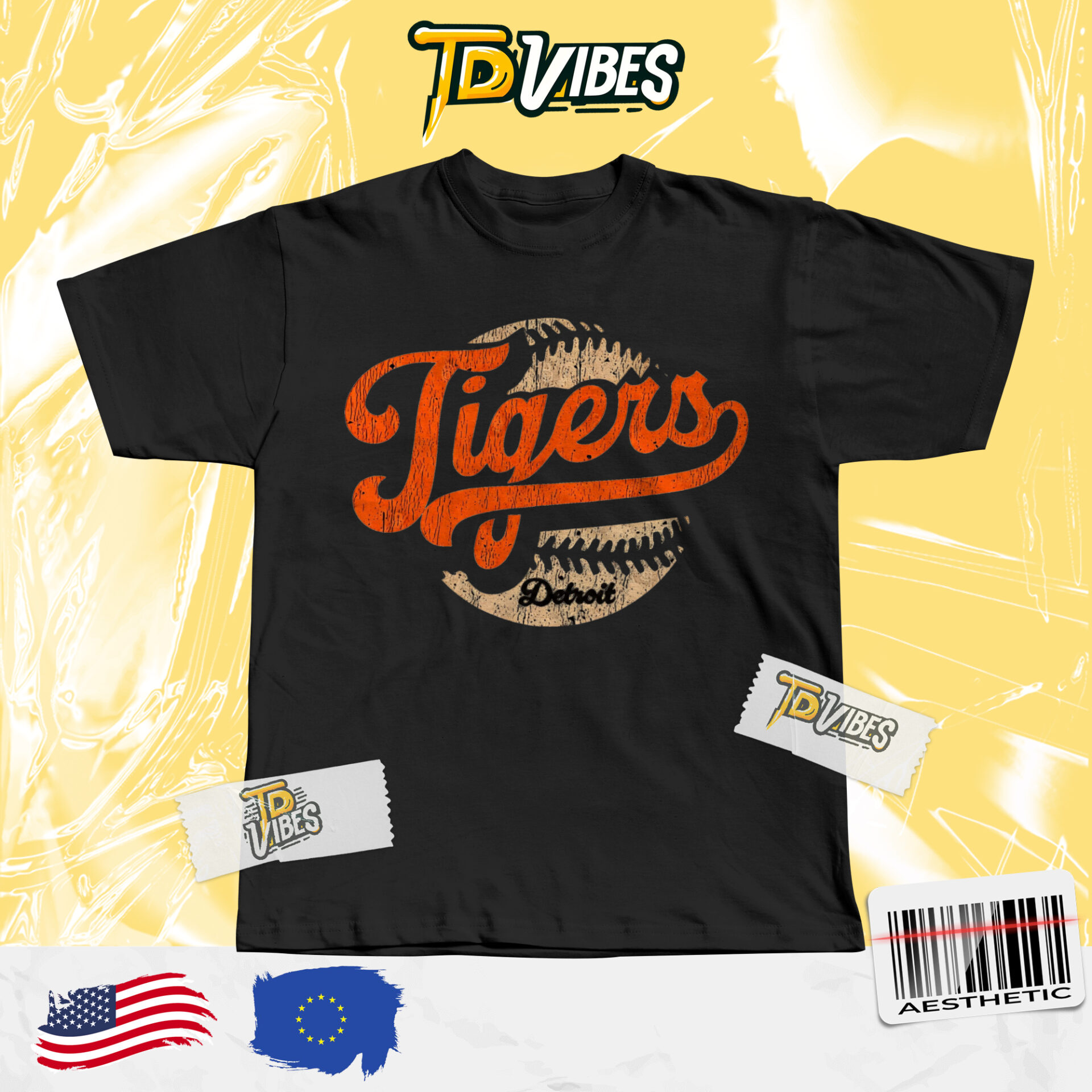 Detroit Tigers Mlb Baseball Shirt