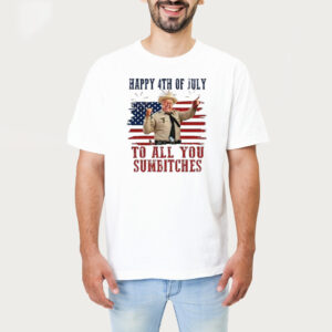 Happy 4th Of July The Bandit Movie Shirt 1