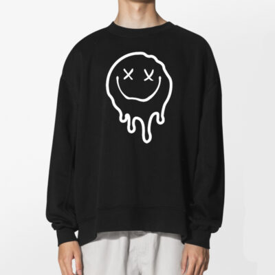 Melting Smiley Face Summer Heat Wave Shirt 2