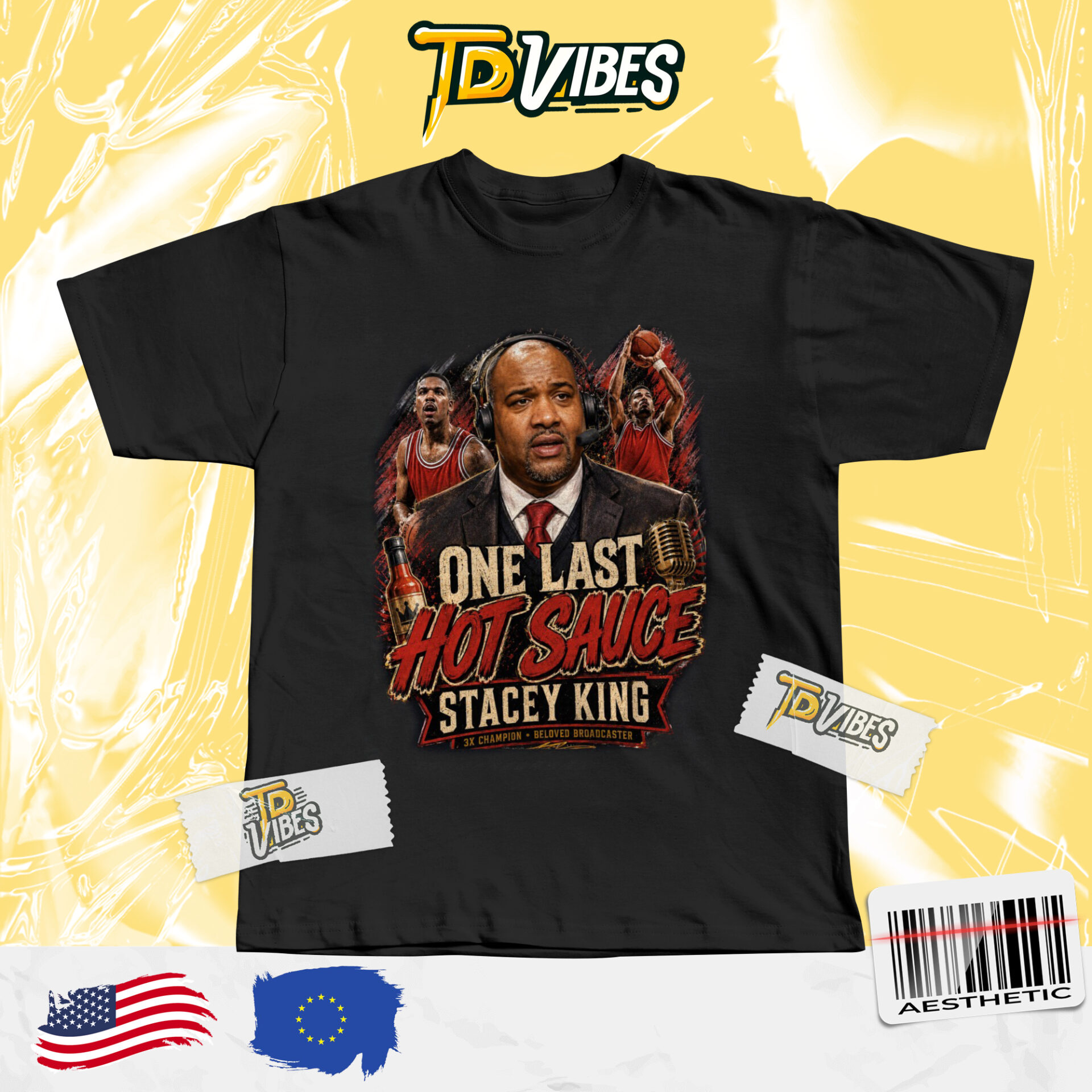 One Last Hot Sauce Stacey King Memorial Shirt