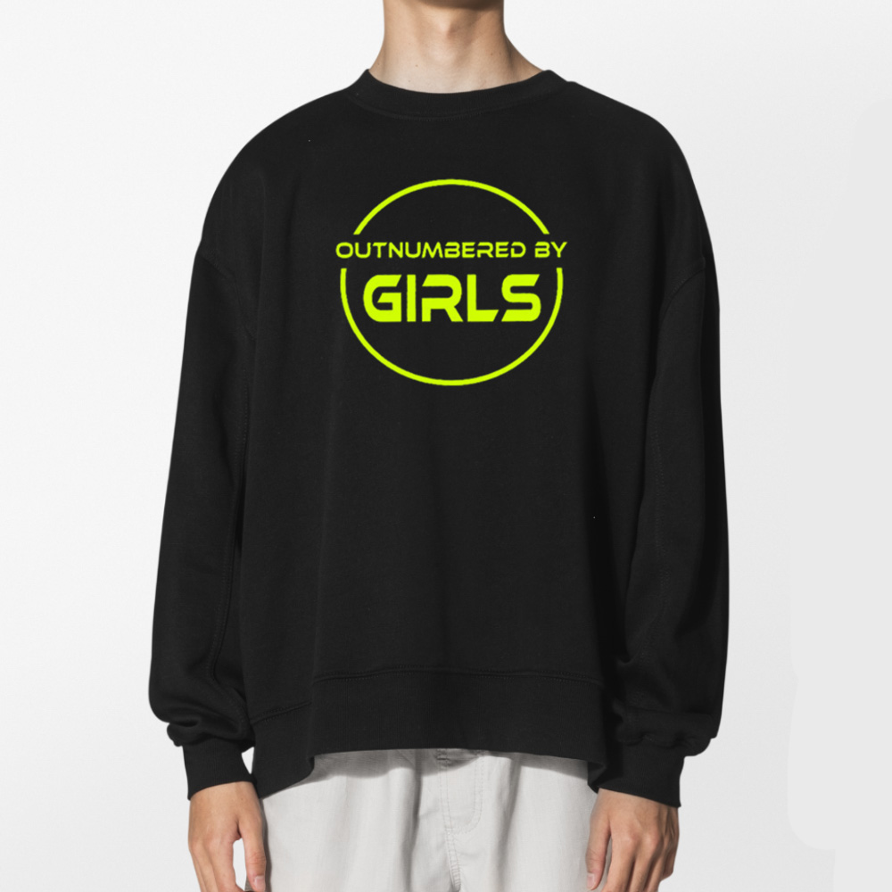 Outnumbered By Girls Father Day Gift Tshirt 2