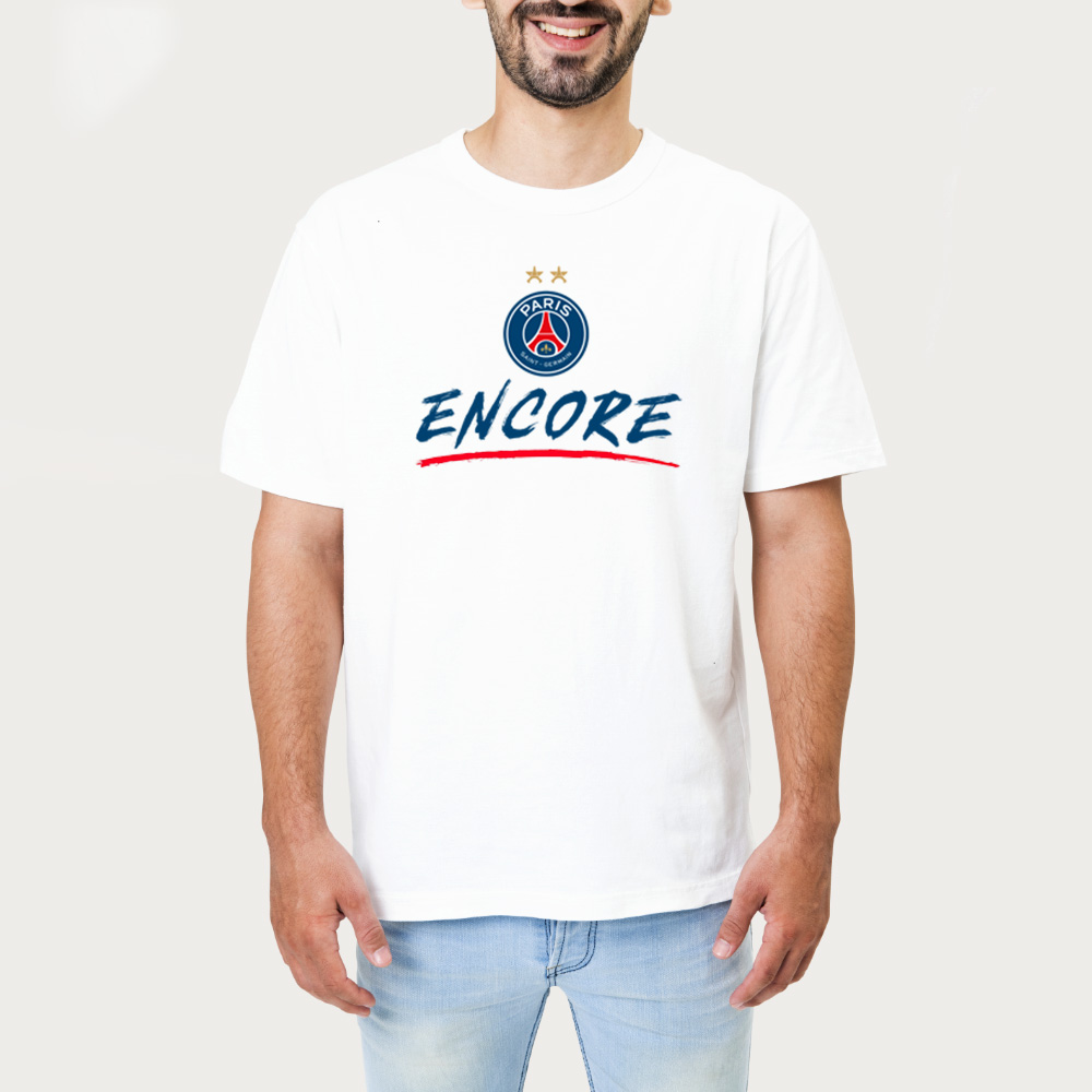 Psg 2 Eiffel Stars Encore Graphic Champion League 2025-26 T-shirt 1