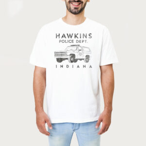 Stranger Things Hawkins Police Dept Indiana Shirt 1