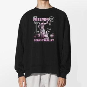 Ufc Freedom 250 Black Sean O Malley Salute Shirt 2