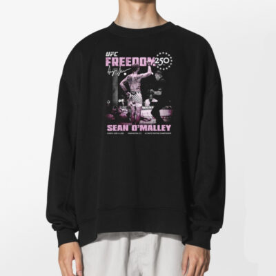 Ufc Freedom 250 Black Sean O Malley Salute Shirt 2
