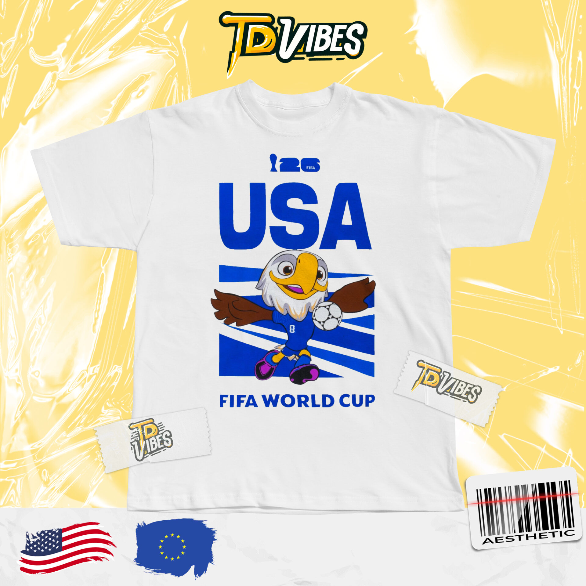 United States World Cup Mascot Shirt