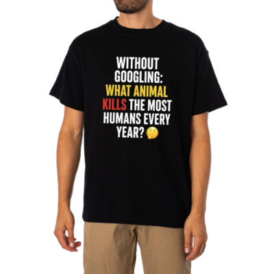 Without Googling What Animal Kills The Most Humans Every Year T-shirt 1