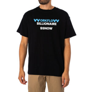 Workflow Billionaire Snow Hustle Entrepreneur T-shirt 1